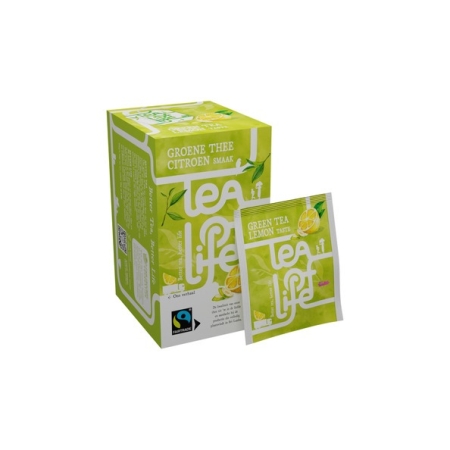 Thé Vert Citron - Fairtrade - Tea of Life - 25 sachets de thé