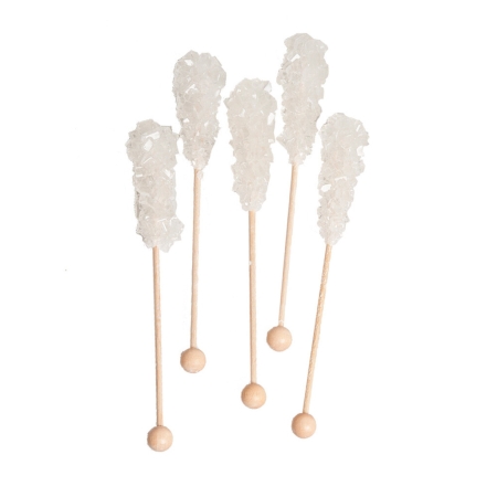 Bâtonnets de Sucre Candi Blanc