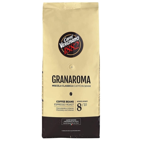 Caffè Vergnano 1882 Gran Aroma - café en grains - 1 kilo