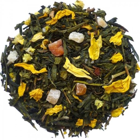 Ananas & Papaye - Thé vert 100 grammes - Thé en vrac Café du Jour