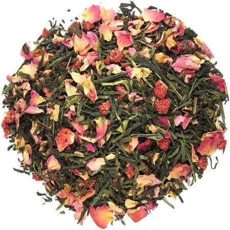 Strawberry Fields Forever - thé vert 100 grammes - Café du Jour Loose Tea