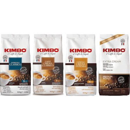 Kimbo Pack Découverte Italien Classique - 4 x 1 kilo