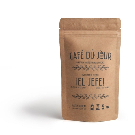 Bregman's Blend ¡El Jefe! - café en grains fraîchement torréfié