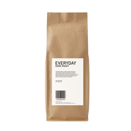 Everyday Dark Roast - grains de café - 1 kilo