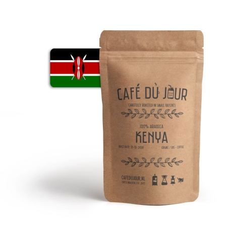 Kenya 100 % Arabica - café en grains fraîchement torréfié