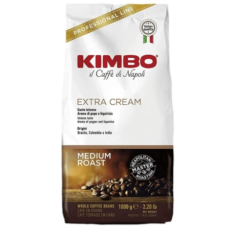 Kimbo Espresso Bar Extra Cream - café en grains - 1 kilo