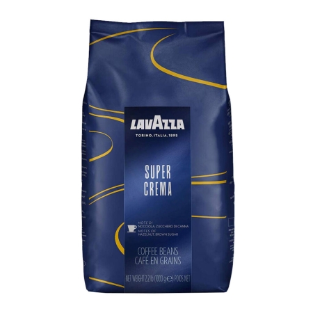 Lavazza Super Crema Espresso - café en grains - 1 kg
