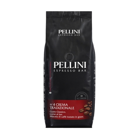 Pellini Espresso Bar No 4 Créme Traditionnelle - café en grains - 1 kilo