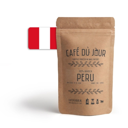 Pérou 100 % Arabica - café en grains fraîchement torréfié