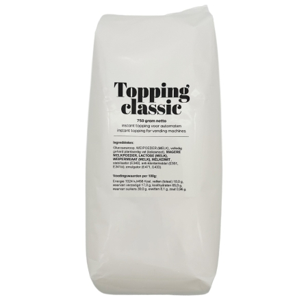 Café du Jour Melktopping (moins de sucre)