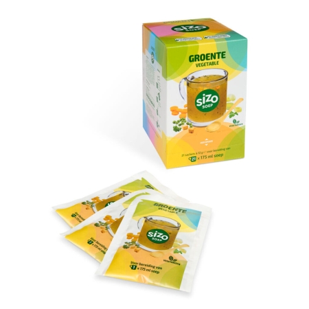 Sizo Soupe aux légumes - soupe instantanée - 21 sachets