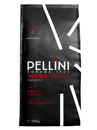 Pellini Vivace Tradizionale Crema Intensa - café en grains - 1 kilo