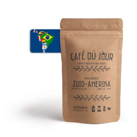 Amérique du Sud 100 % Arabica - café en grains fraîchement torréfié