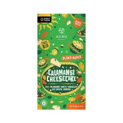 Auro - Cheesecake au Calamansi - Chocolat blanc végétal 34