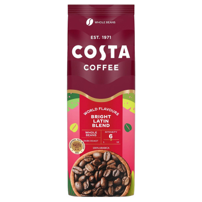 Costa Coffee Bright Blend - Grains de café - 1 kilo