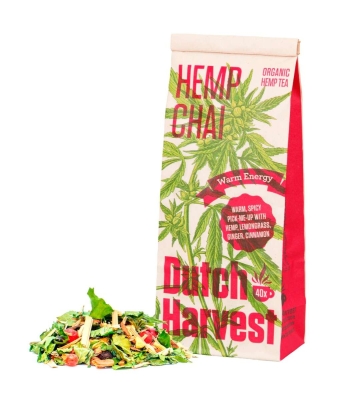 Hemp Chai - Thé chai au chanvre 50 gram - Dutch Harvest thé en vrac
