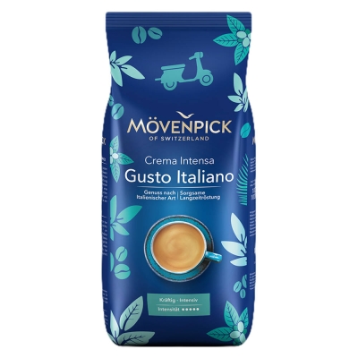 Mövenpick Caffe Crema Gusto Italiano Intenso - Café en grain - 1 kilo