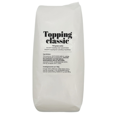 Café du Jour Melktopping (moins de sucre)