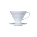 Hario V60 dripper - plastique blanc - taille 01