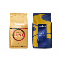 Paquet d'échantillons Lavazza Gold - Café en grain - 2 x 1 kilo