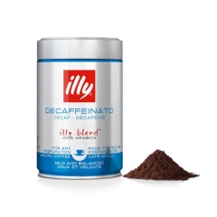 Illy Décaféiné - café moulu - 250 grammes