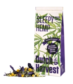 Sleepy Hemp - Mélange d'herbes et de chanvre en thé 40 gram - Dutch Harvest thé en vrac