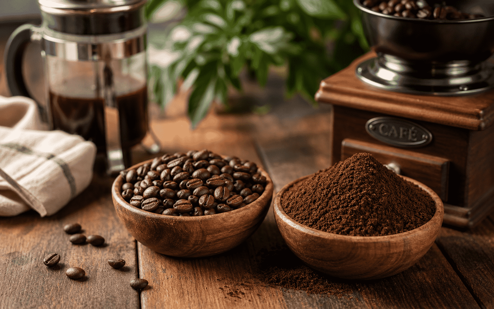 Quelle est la différence entre le café fraîchement moulu et le café moulu à l'avance ?