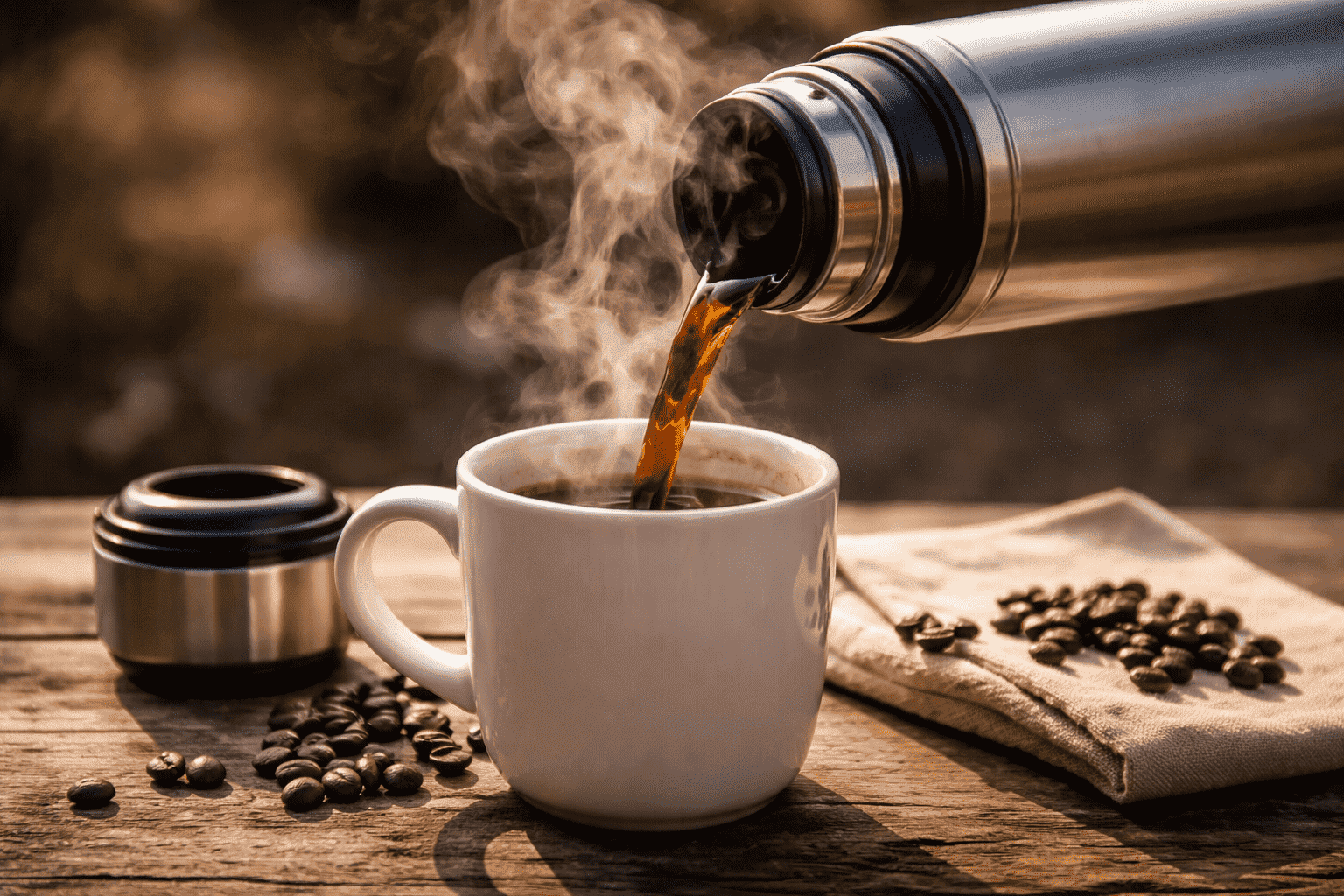 Combien de temps le café reste-t-il chaud dans une thermos ?