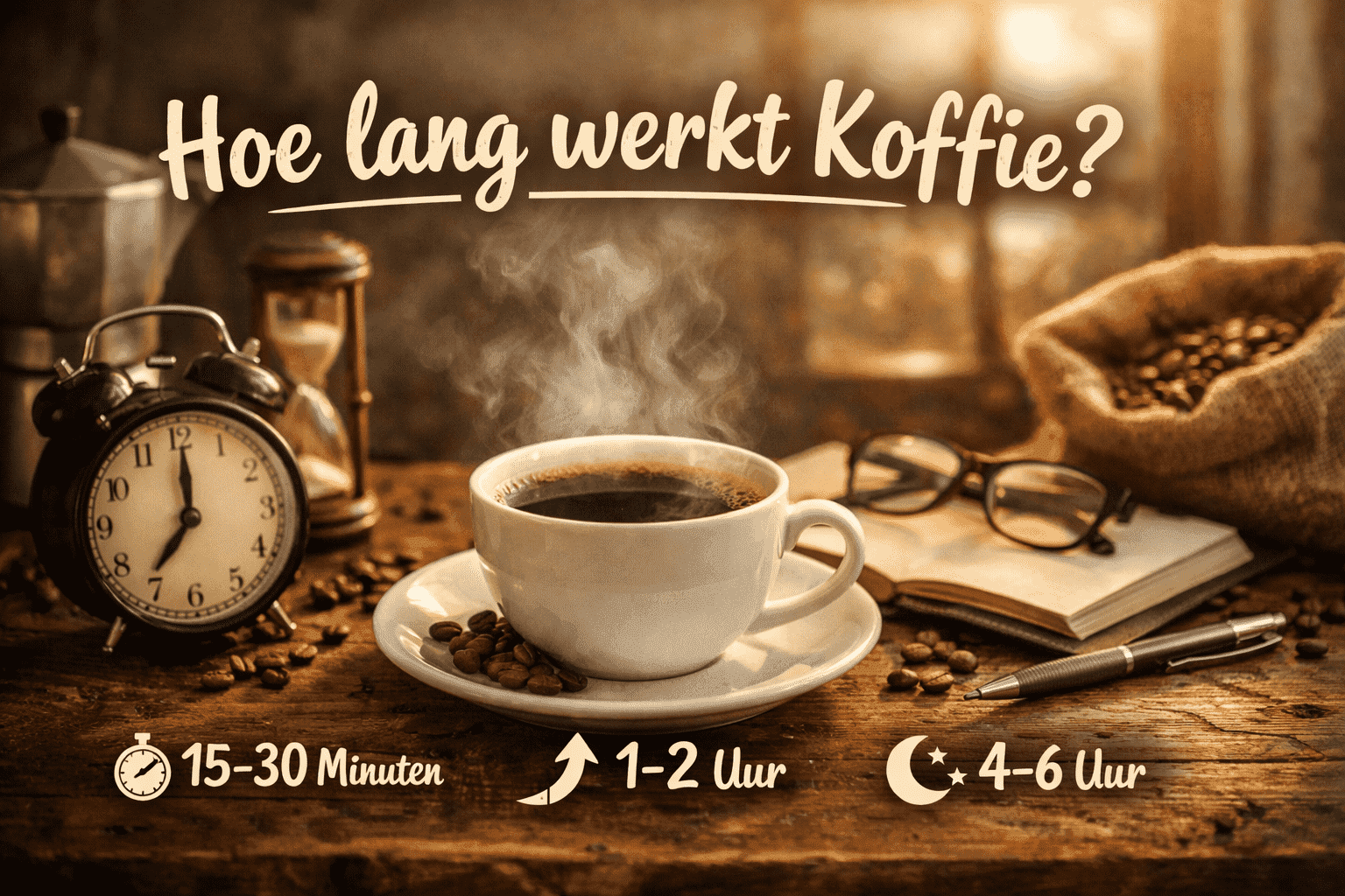 À quelle vitesse agit le café ?