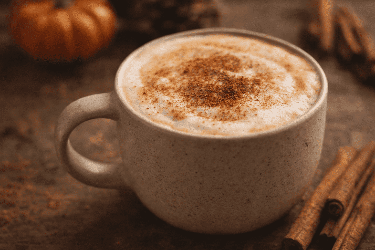 Pumpkin spice latte : une boisson d'automne épicée